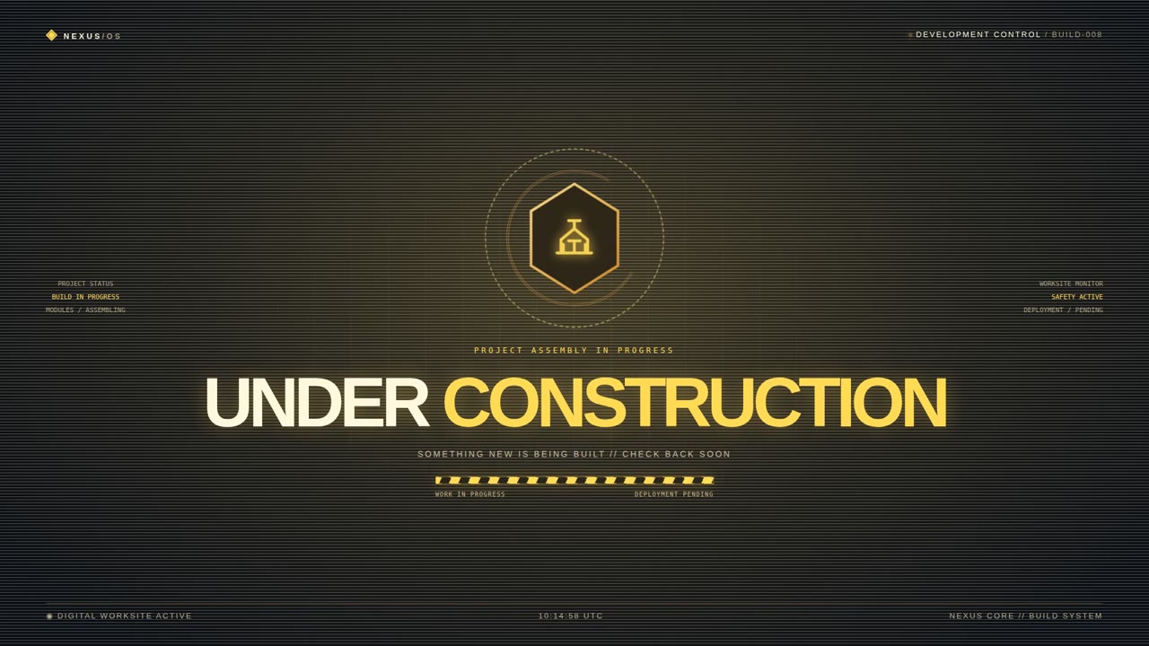 Under Construction — Cantiere Digitale (web_a028)